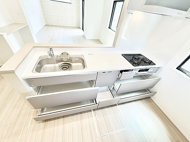 ■温もりを感じる、居心地のいいリビング