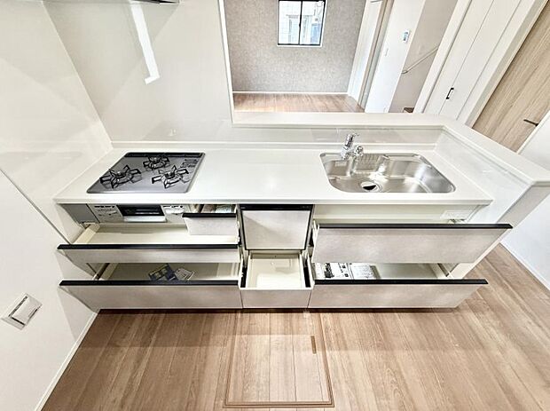 ■キレイに片付く、使いやすいキッチン