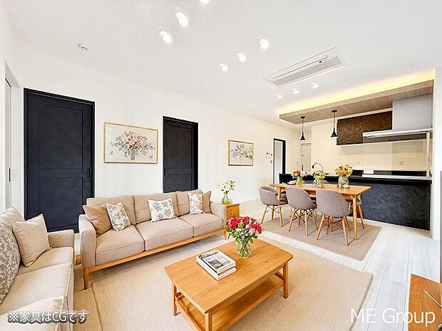 ■シンプルだけど贅沢、大切な人と過ごす心がほどける空間