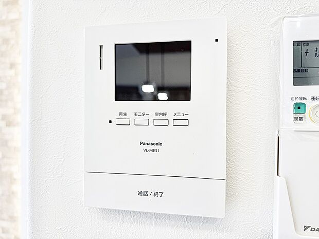 ■画面でしっかり確認でき防犯対策に最適