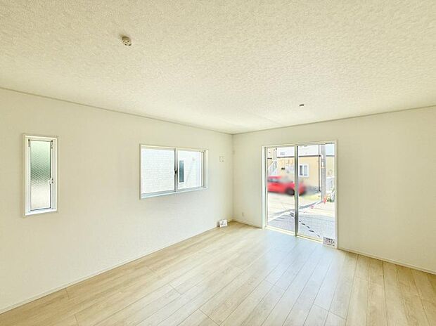 ■心落ち着く場所、ゆったり過ごせるリビング