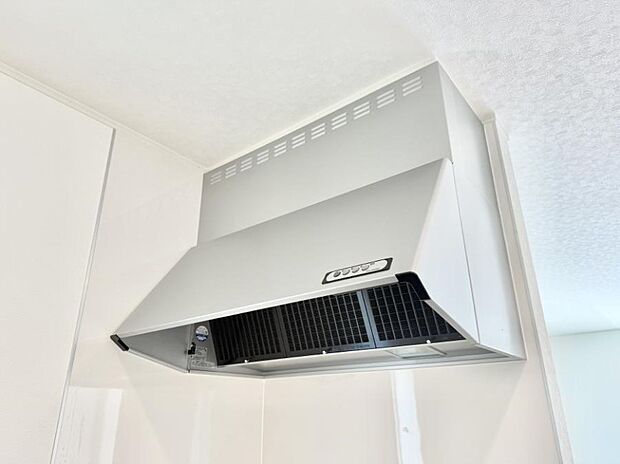 ■調理時の蒸気や匂いが換気扇に誘導され、効率的に排煙ができます。