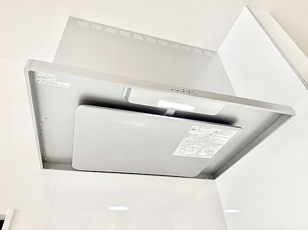 ■調理時の蒸気や匂いが換気扇に誘導され、効率的に排煙ができます。