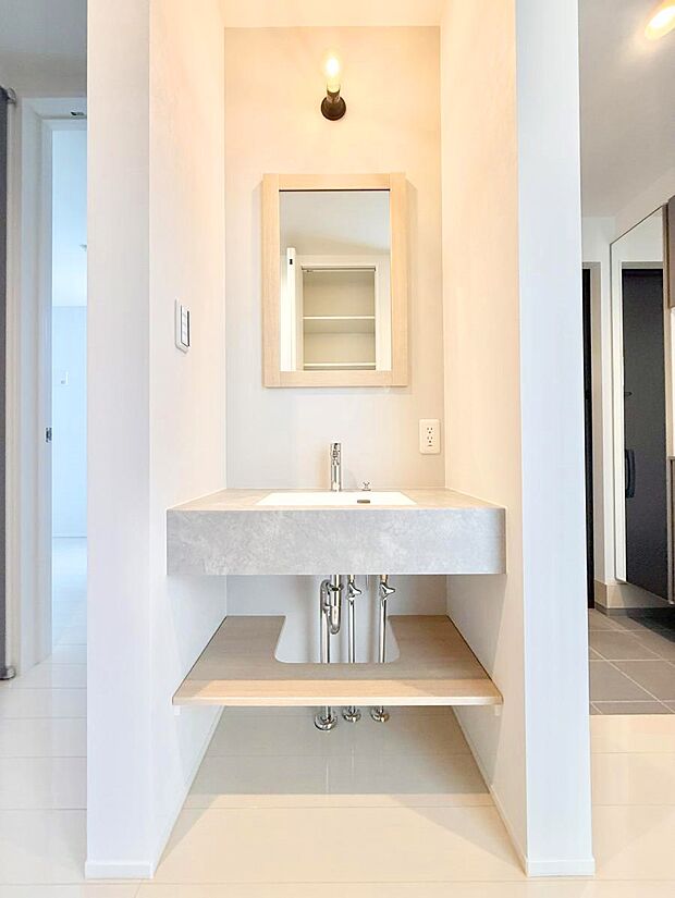 ■セカンド洗面あり！家族みんなが使いやすい配置です