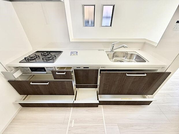 ■キレイに片付く、使いやすいキッチン