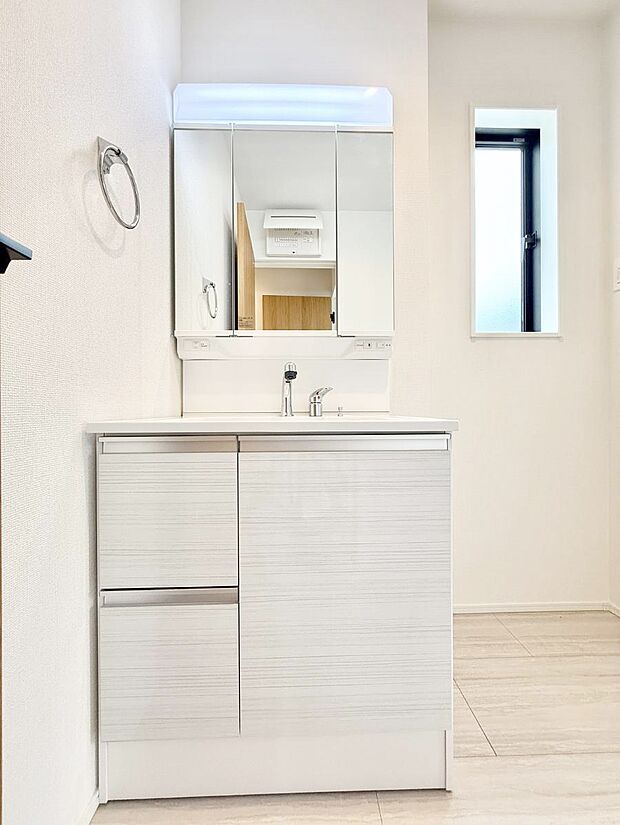 ■お洒落で清潔感のある洗面所