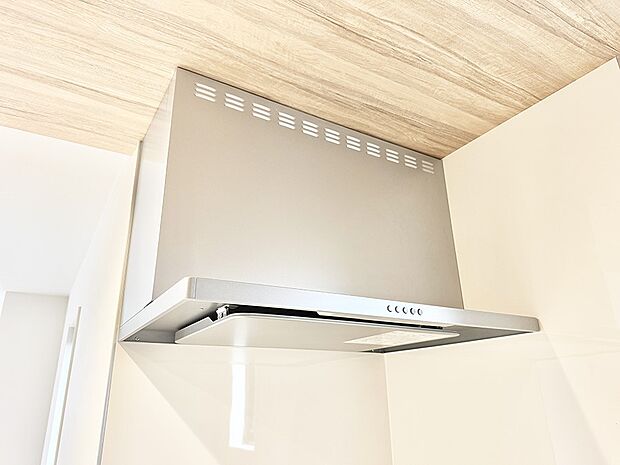 ■調理時の蒸気や匂いが換気扇に誘導され、効率的に排煙ができます。