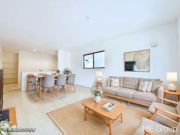 ■シンプルだけど贅沢、大切な人と過ごす心がほどける空間