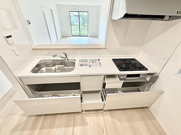 ■料理がもっと楽しくなる、快適なキッチン空間