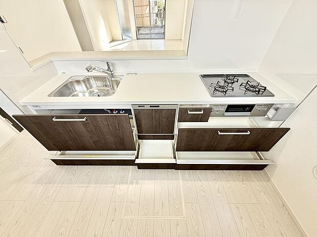 ■料理がもっと楽しくなる、快適なキッチン空間