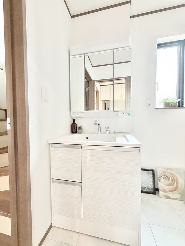 ■朝の準備がスムーズにできる広さです