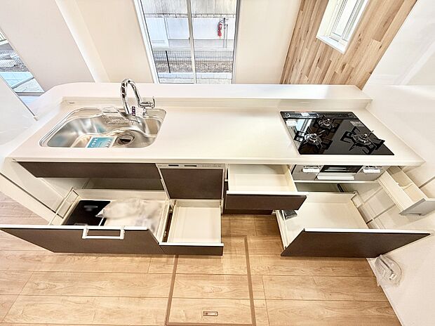 ■料理がもっと楽しくなる、快適なキッチン空間