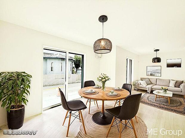 ■光と風を感じる、リラックスできる空間