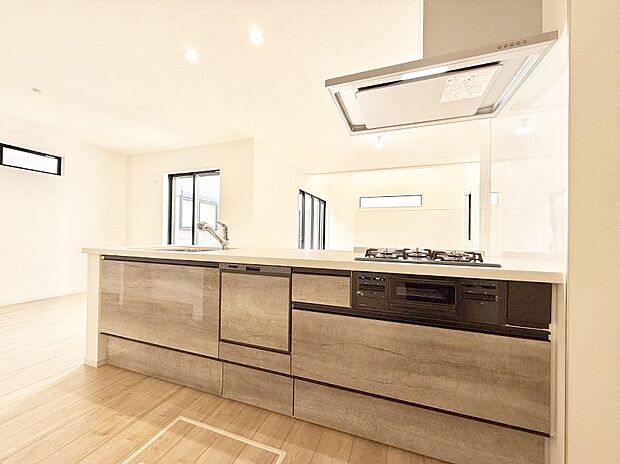 ■家族の絆を深める、温もりのあるキッチン