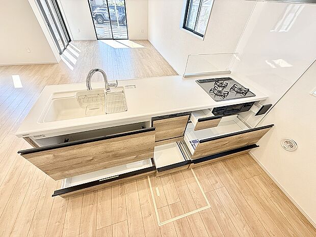 ■キレイに片付く、使いやすいキッチン