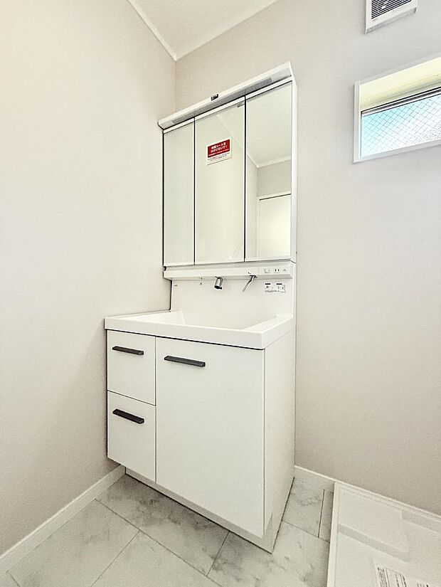 ■お洒落で清潔感のある洗面所