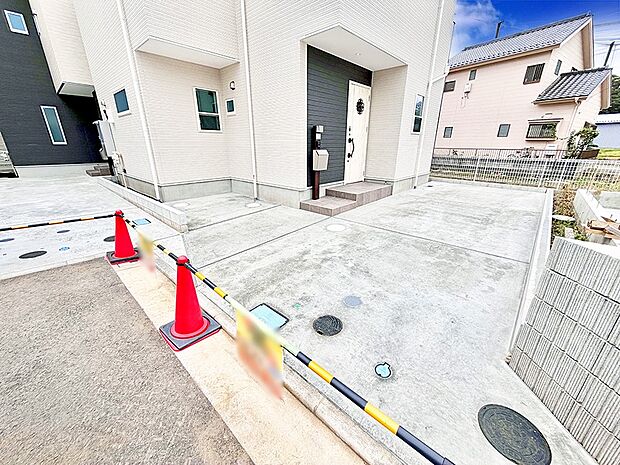 ■自宅にある駐車スペースなので安心ですね