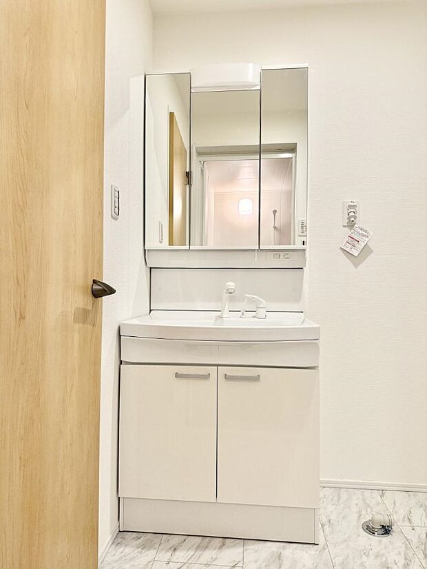 ■朝の準備がスムーズにできる広さです