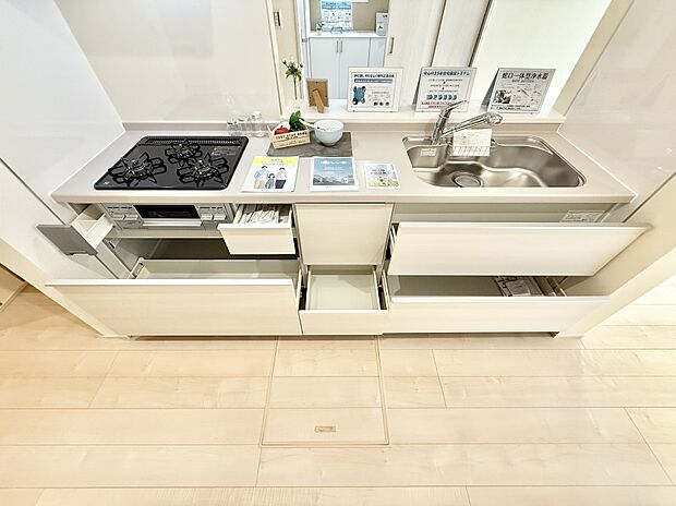 ■料理がもっと楽しくなる、快適なキッチン空間