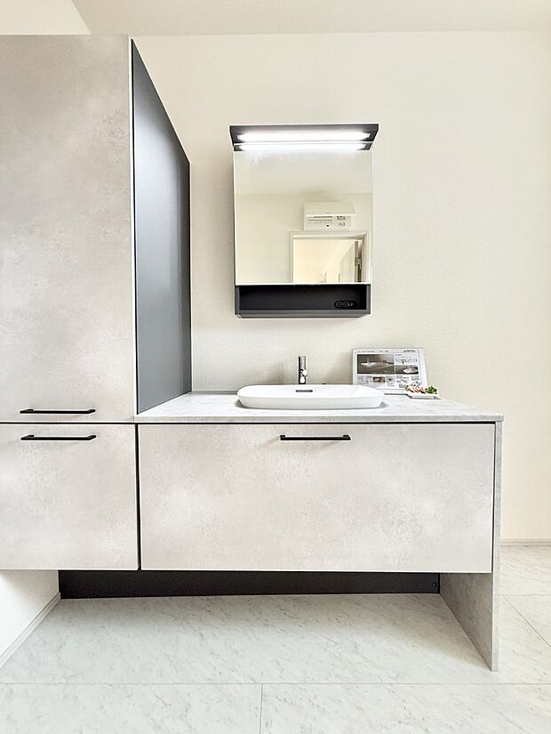 ■お洒落で清潔感のある洗面所