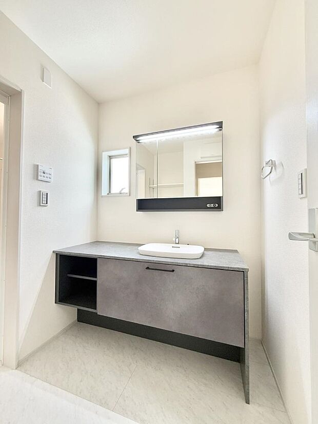 ■お洒落で清潔感のある洗面所