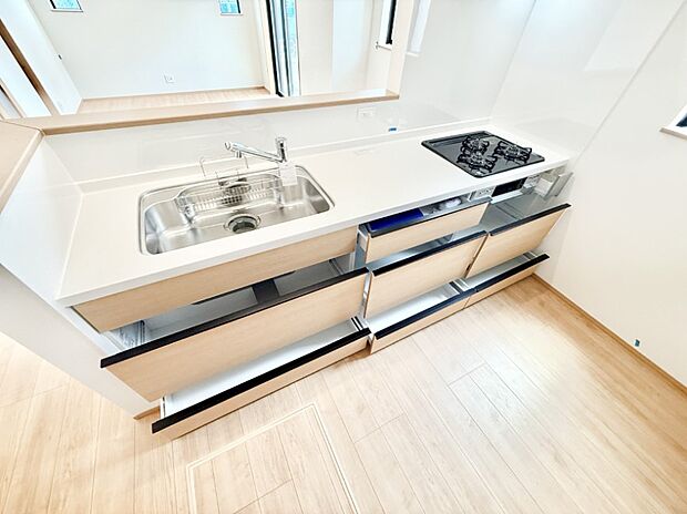 ■キレイに片付く、使いやすいキッチン