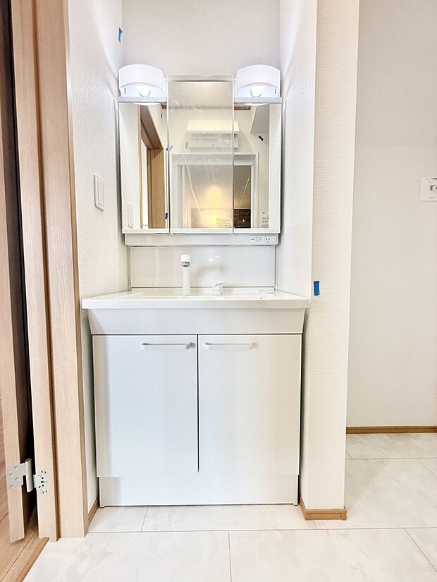 ■朝の準備がスムーズにできる広さです