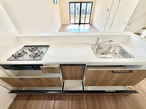 ■料理がもっと楽しくなる、快適なキッチン空間