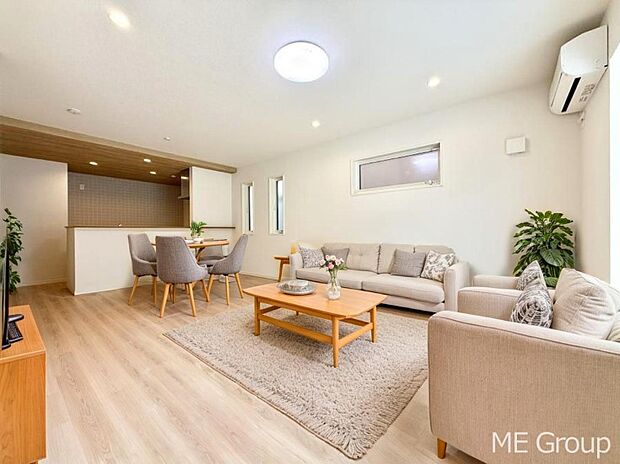 ■さりげないデザインが日常をセンスよく演出※家具はCGです