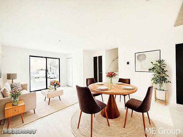 ■心落ち着く場所、ゆったり過ごせるリビング