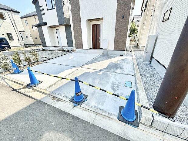 ■自宅にある駐車スペースなので安心ですね