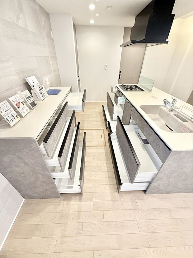 ■キレイに片付く、使いやすいキッチン