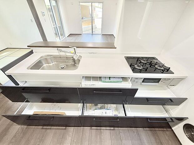 ■料理がもっと楽しくなる、快適なキッチン空間