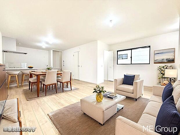 ■心落ち着く場所、ゆったり過ごせるリビング