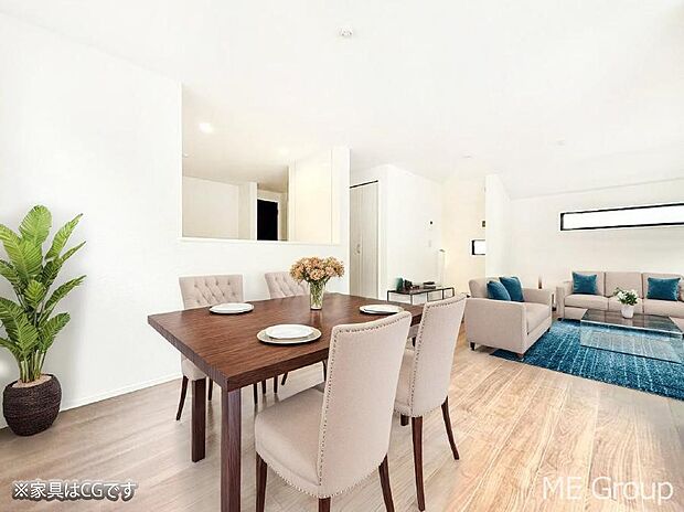 ■心落ち着く場所、ゆったり過ごせるリビング