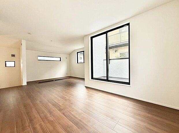 ■温もりを感じる、居心地のいいリビング