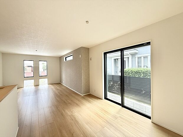 ■温もりを感じる、居心地のいいリビング