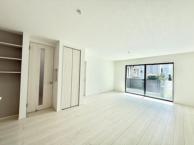 ■温もりを感じる、居心地のいいリビング