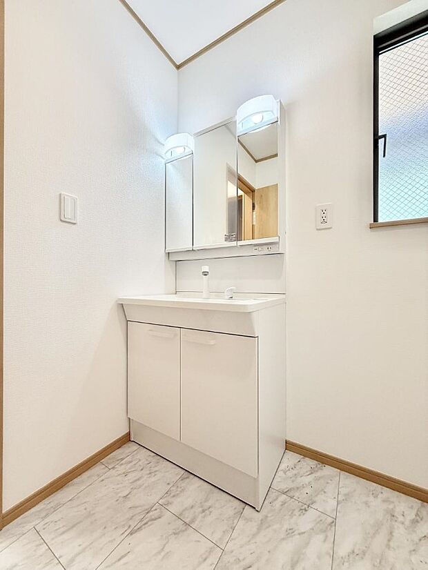 ■朝の準備がスムーズにできる広さです