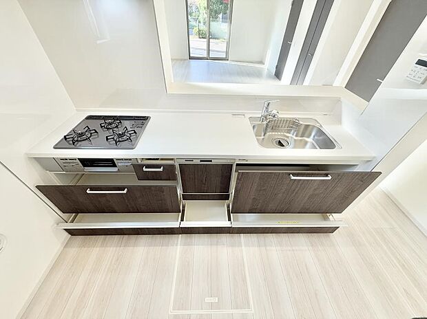 ■料理がもっと楽しくなる、快適なキッチン空間