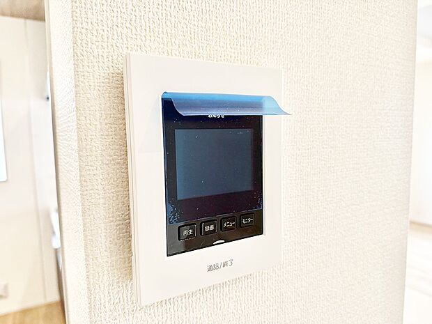 ■画面でしっかり確認でき防犯対策に最適