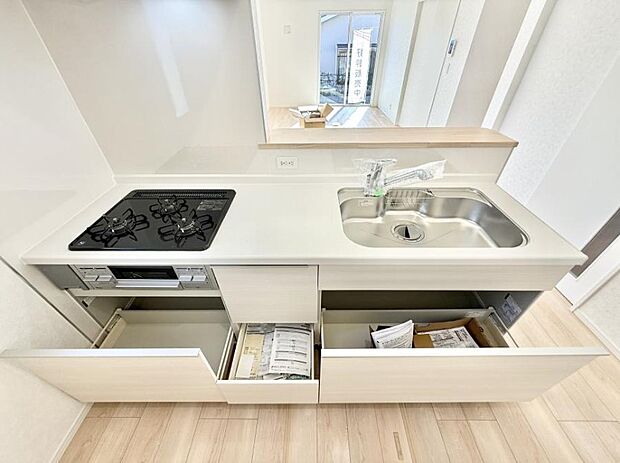 ■料理がもっと楽しくなる、快適なキッチン空間