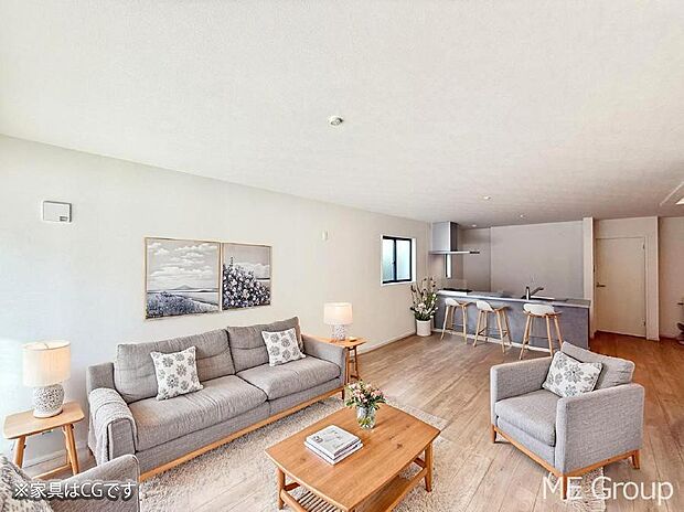 ■家族の笑顔があふれる、くつろぎの空間