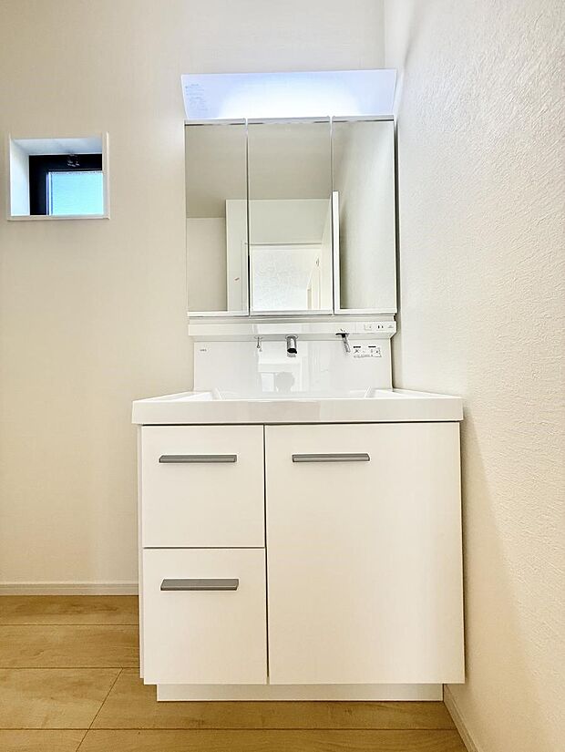 ■朝の準備がスムーズにできる広さです