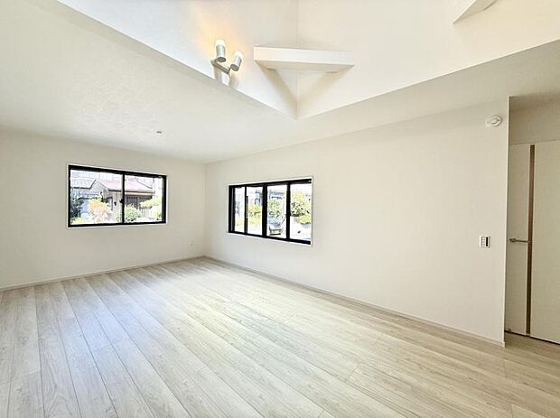 ■温もりを感じる、居心地のいいリビング