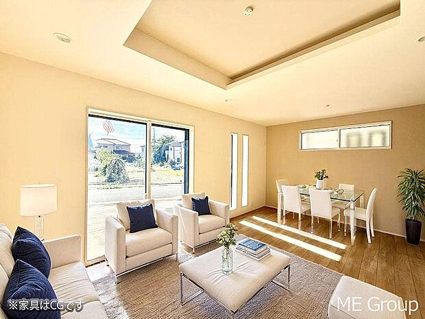 ■光と風を感じる、リラックスできる空間