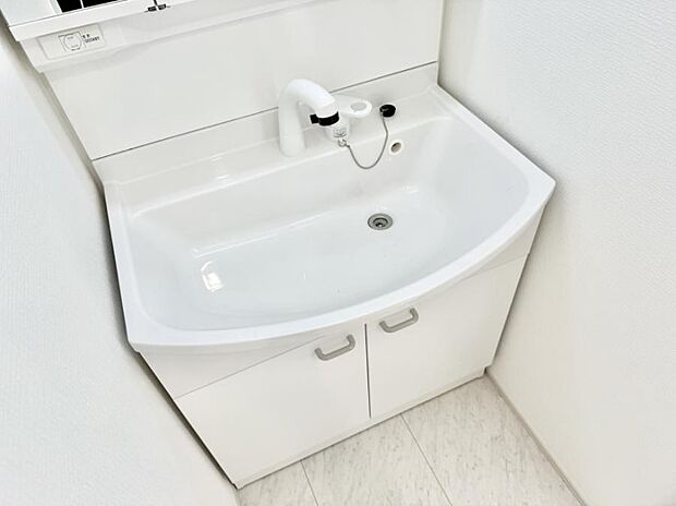 ■細かい部分まで洗いやすく便利なハンドシャワー付き