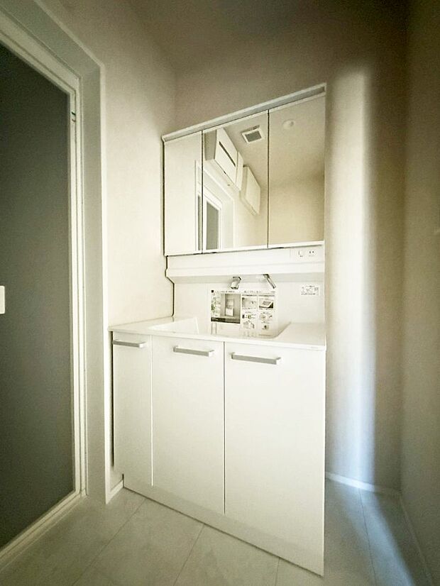 ■お洒落で清潔感のある洗面所