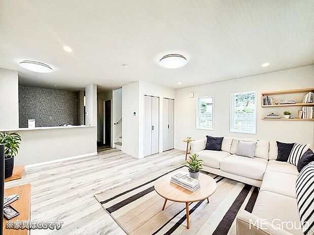 ■心落ち着く場所、ゆったり過ごせるリビング