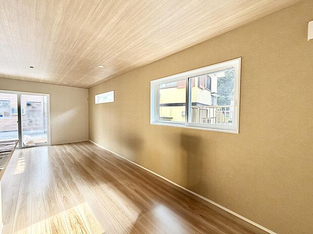 ■温もりを感じる、居心地のいいリビング